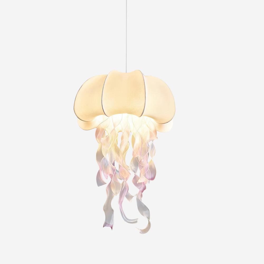 Carneleth Fabric Pendant Light-Moonnatur