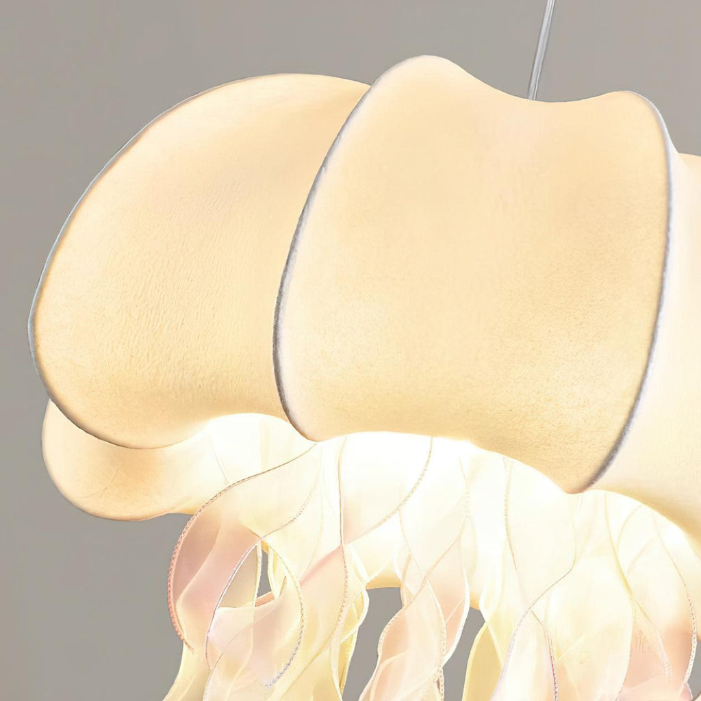 Carneleth Fabric Pendant Light-Moonnatur