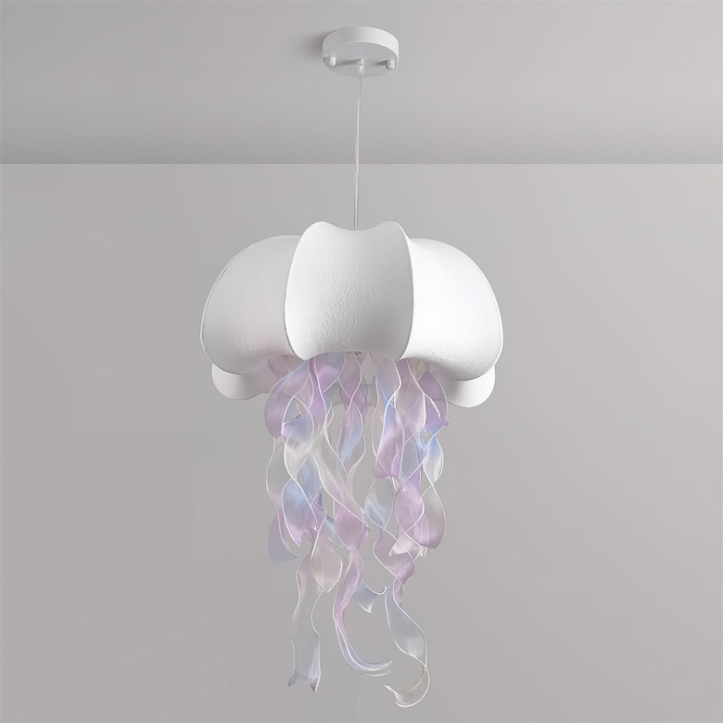 Carneleth Fabric Pendant Light-Moonnatur