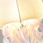 Carneleth Fabric Pendant Light-Moonnatur
