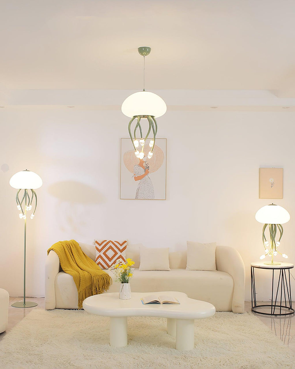 Olvenelle Acrylic Pendant Light-Moonnatur