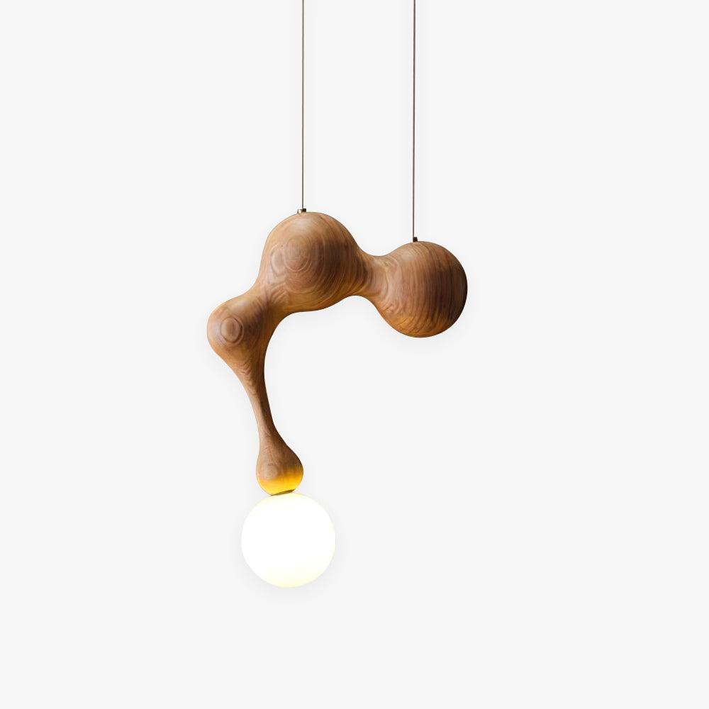 Kaelwyn Wood Pendant Light-Moonnatur