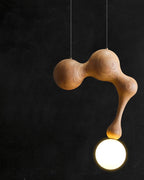 Kaelwyn Wood Pendant Light-Moonnatur