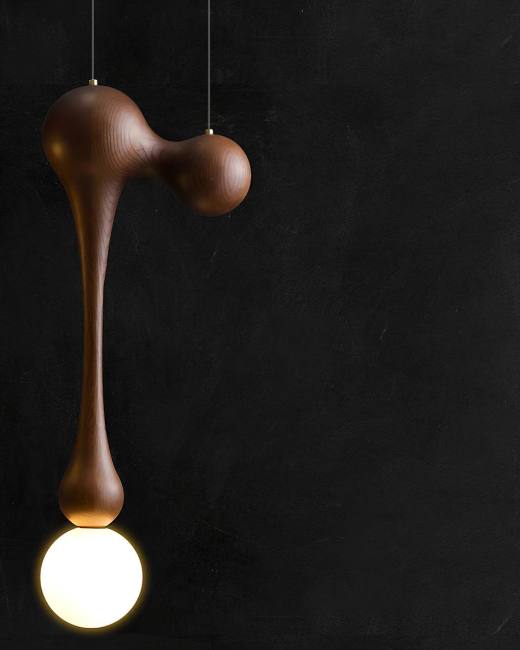Kaelwyn Wood Pendant Light-Moonnatur