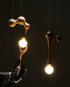 Kaelwyn Wood Pendant Light-Moonnatur