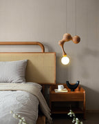 Kaelwyn Wood Pendant Light-Moonnatur