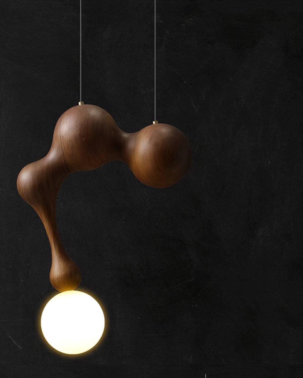 Kaelwyn Wood Pendant Light-Moonnatur