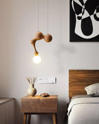 Kaelwyn Wood Pendant Light-Moonnatur