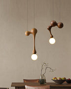 Kaelwyn Wood Pendant Light-Moonnatur