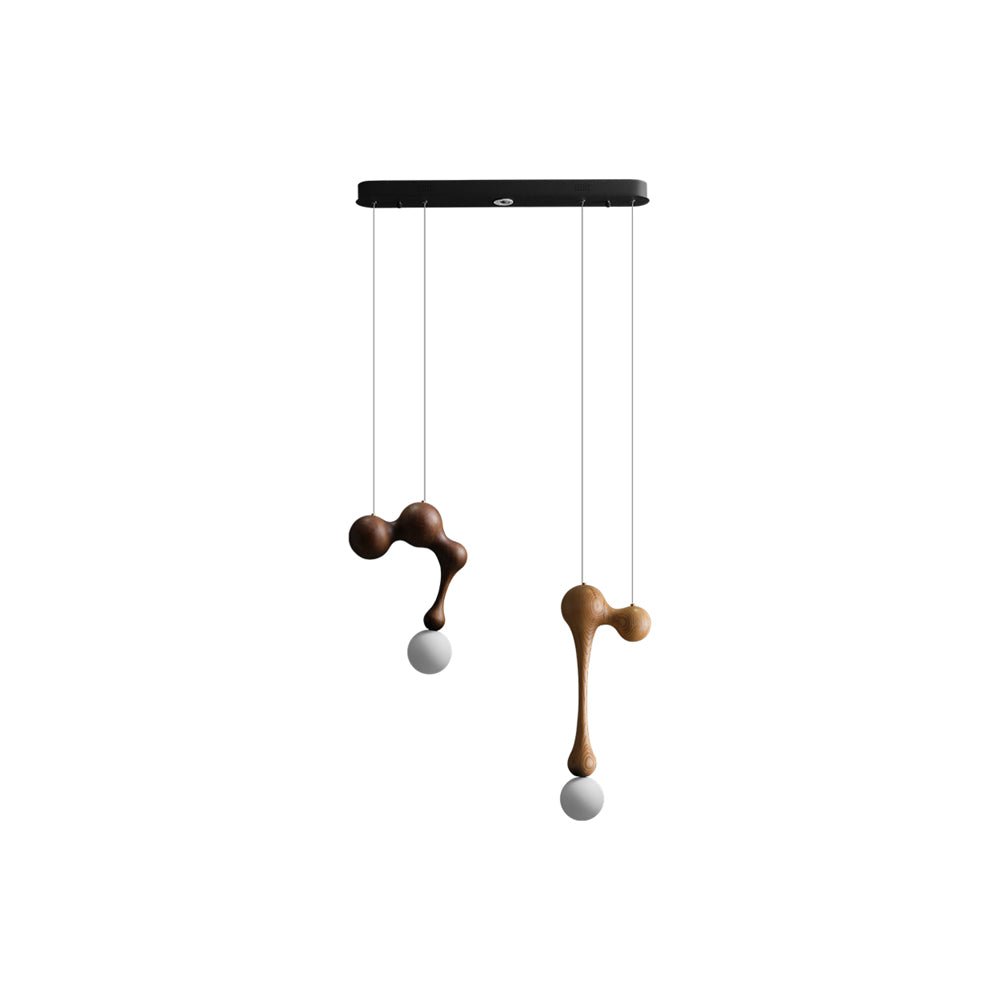 Kaelwyn Wood Pendant Light-Moonnatur