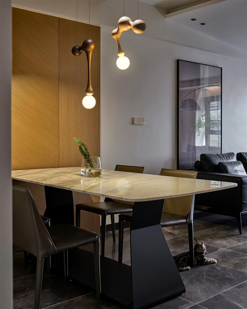 Kaelwyn Wood Pendant Light-Moonnatur