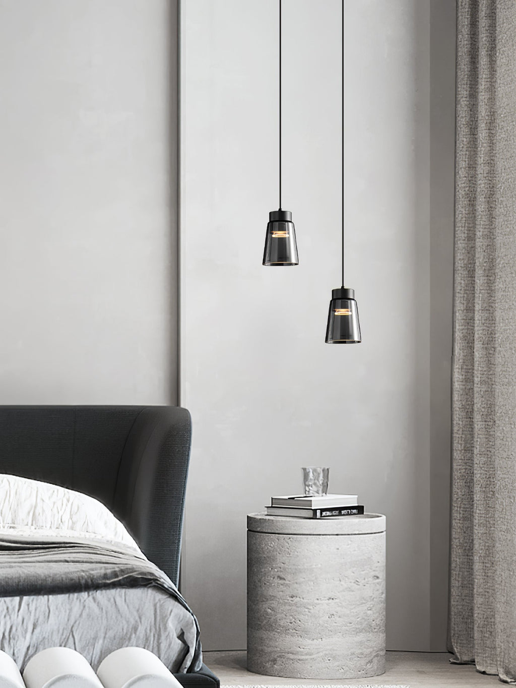 Adairaria Glass Pendant Light-Moonnatur