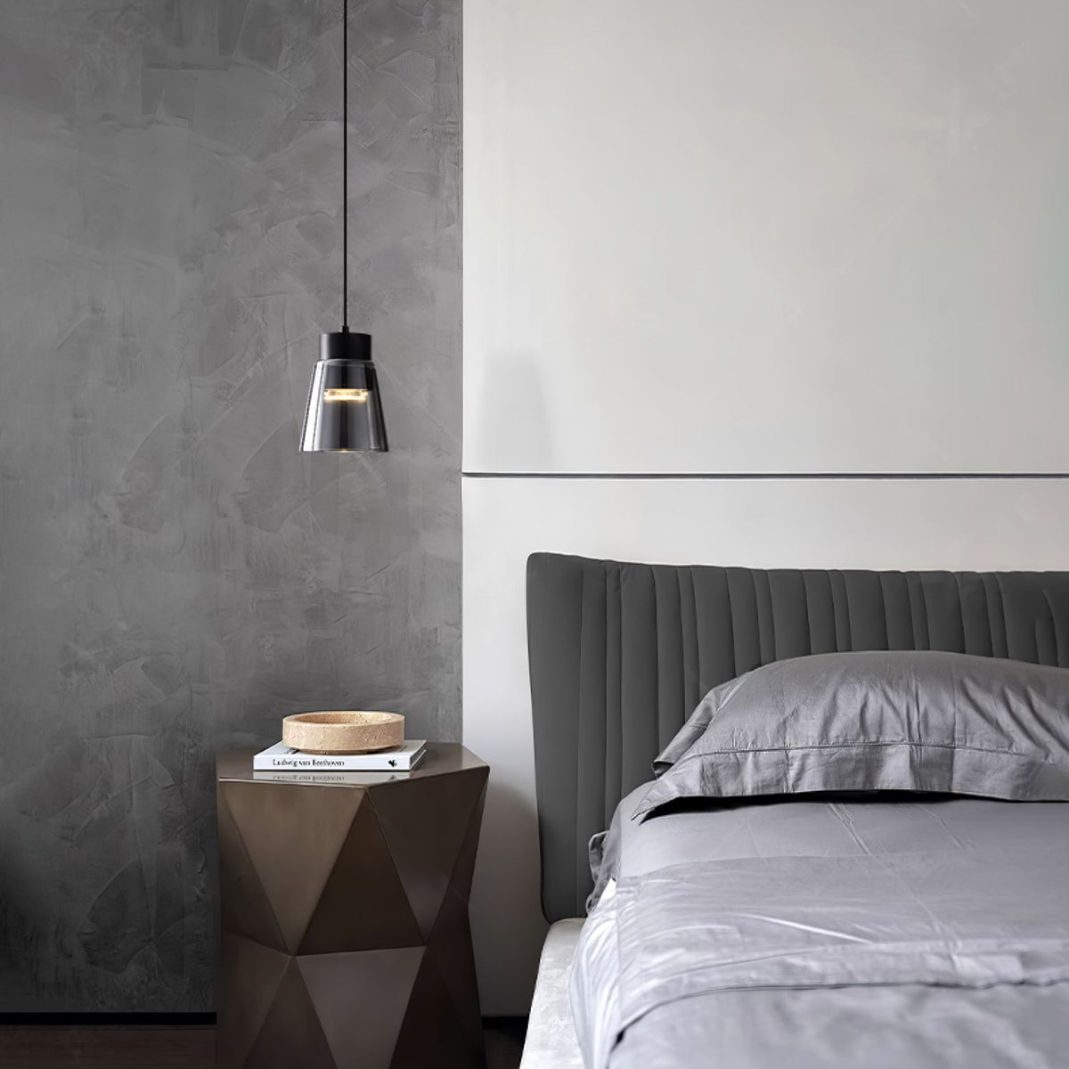 Adairaria Glass Pendant Light-Moonnatur