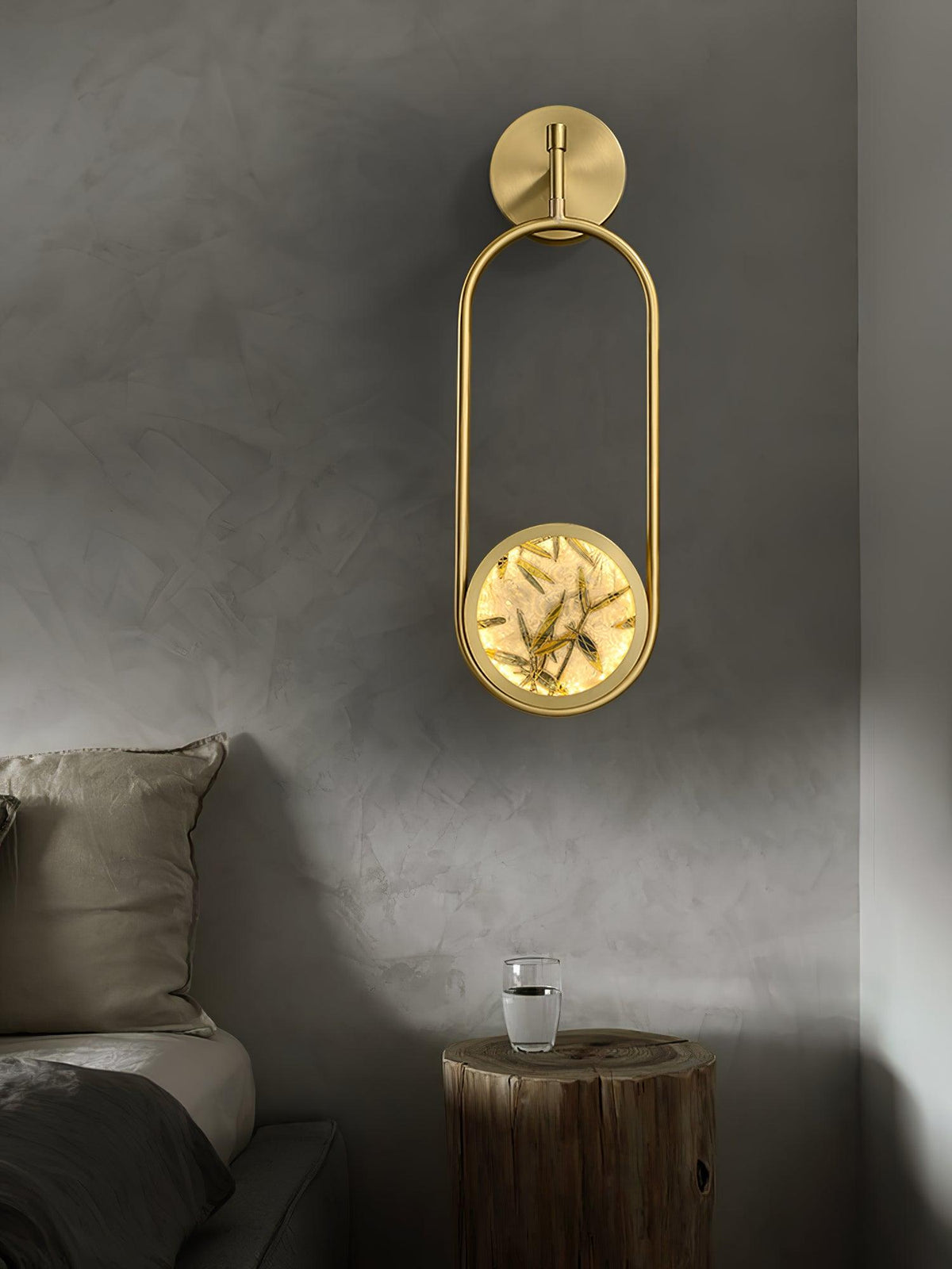 Darnelash Stained Glass Wall Light-Moonnatur