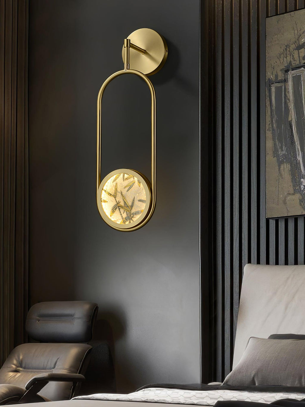 Darnelash Stained Glass Wall Light-Moonnatur