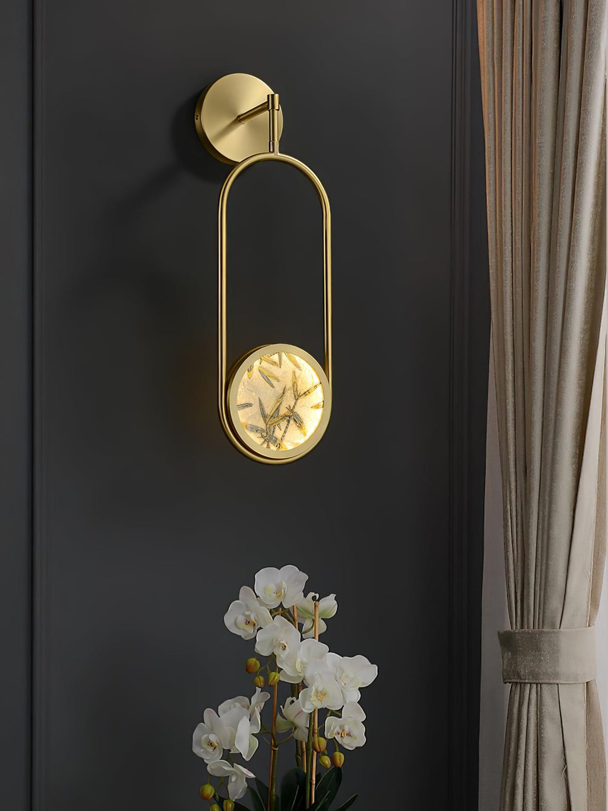 Darnelash Stained Glass Wall Light-Moonnatur