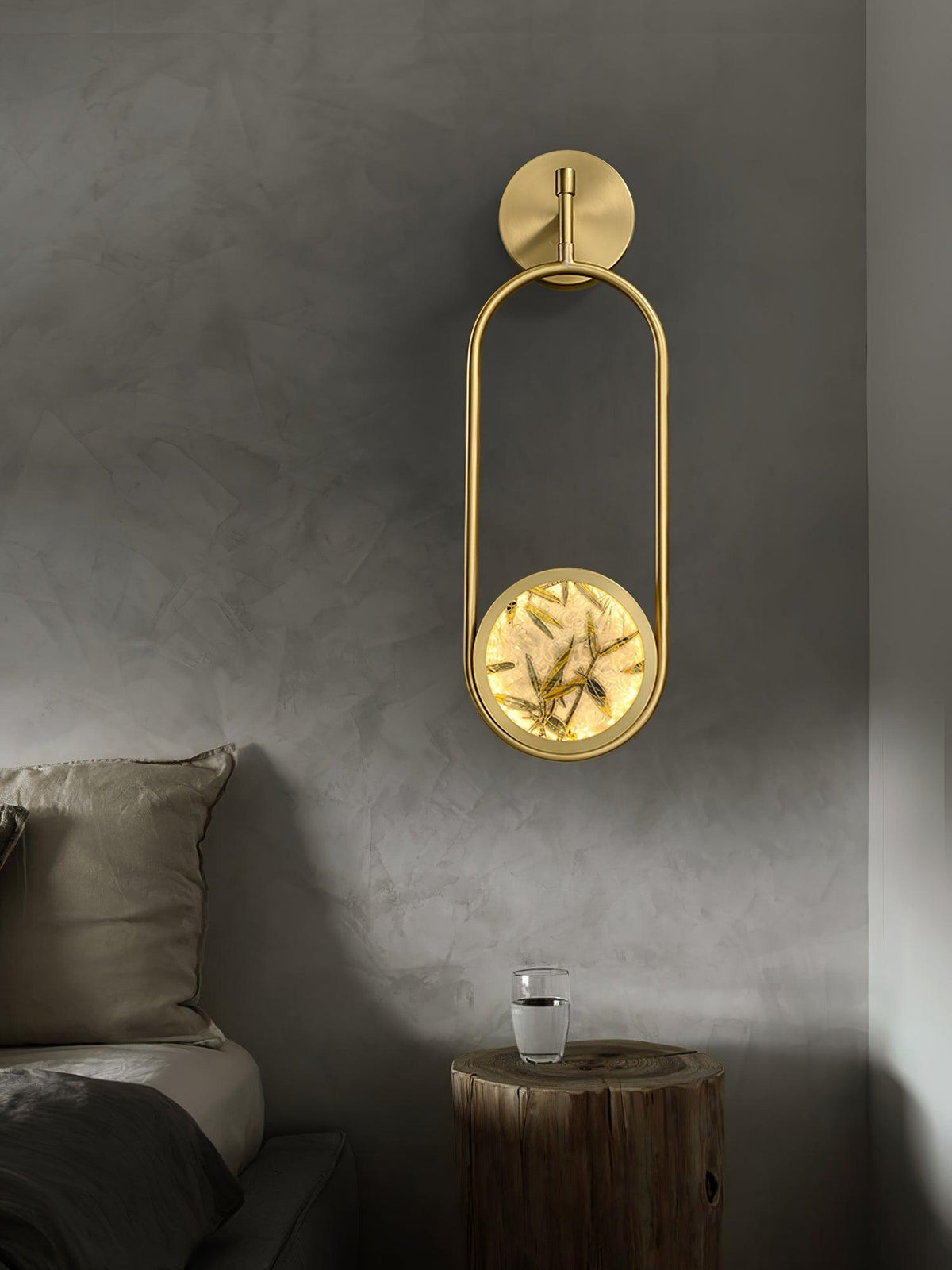 Darnelash Stained Glass Wall Light-Moonnatur