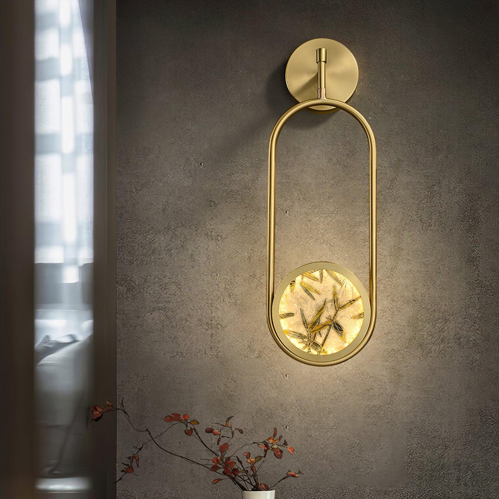 Darnelash Stained Glass Wall Light-Moonnatur
