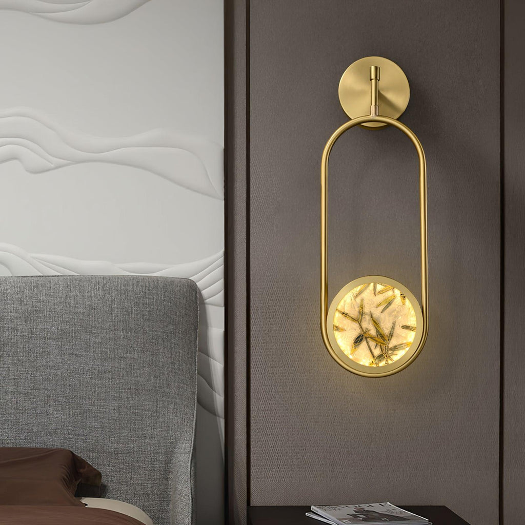Darnelash Stained Glass Wall Light-Moonnatur