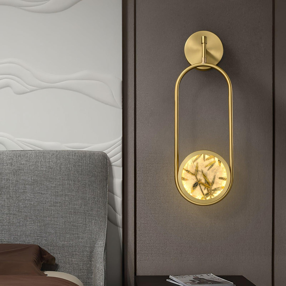 Darnelash Stained Glass Wall Light-Moonnatur