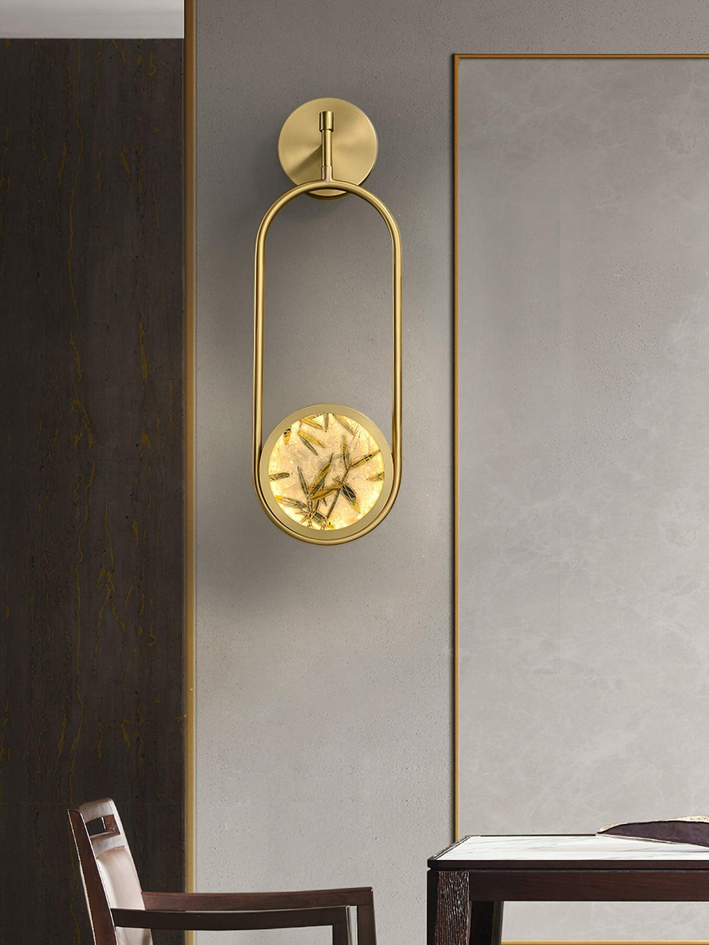 Darnelash Stained Glass Wall Light-Moonnatur