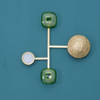 Jarvenia Glass Wall Light-Moonnatur