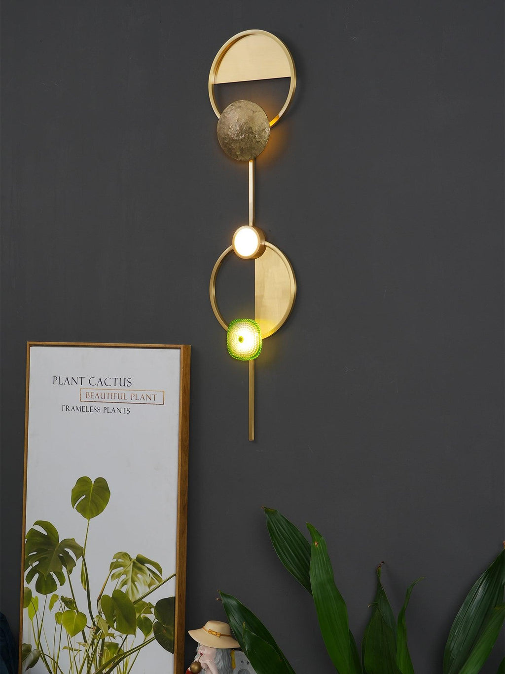 Jarvenia Glass Wall Light-Moonnatur