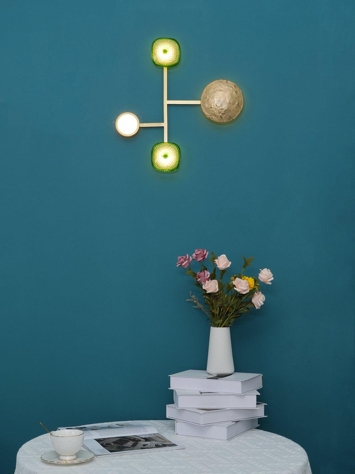 Jarvenia Glass Wall Light-Moonnatur