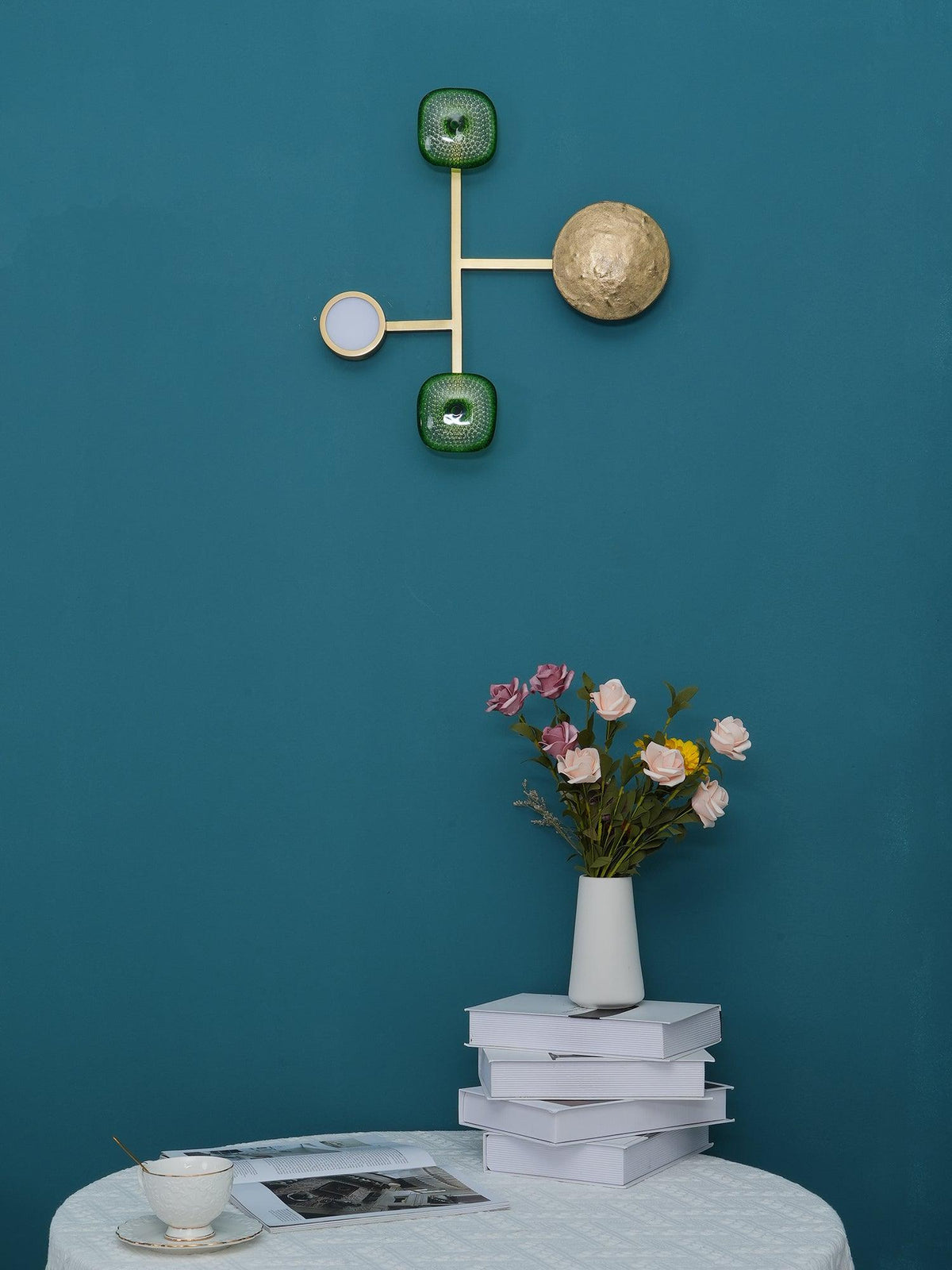 Jarvenia Glass Wall Light-Moonnatur