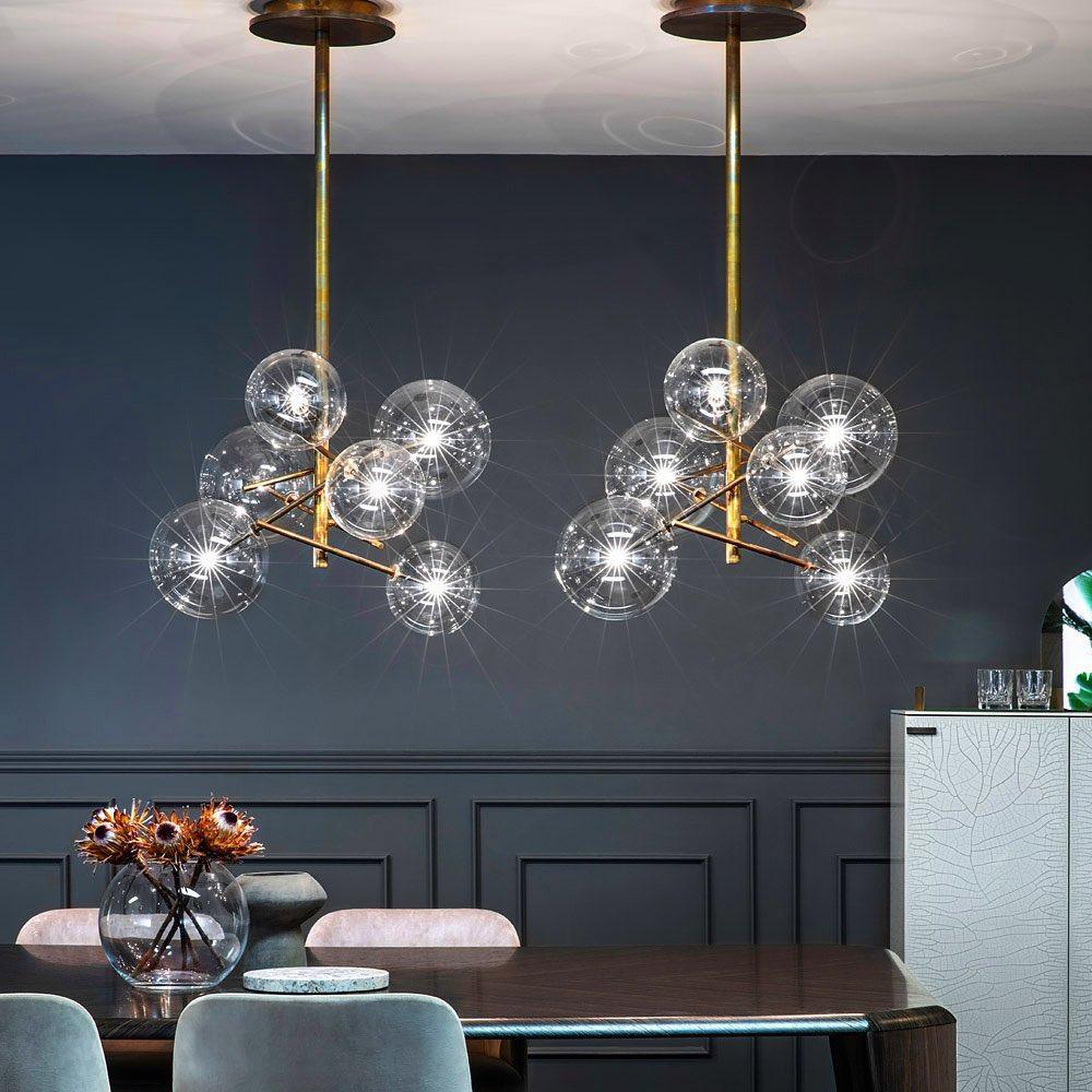 Delsoria Glass Chandelier-Moonnatur