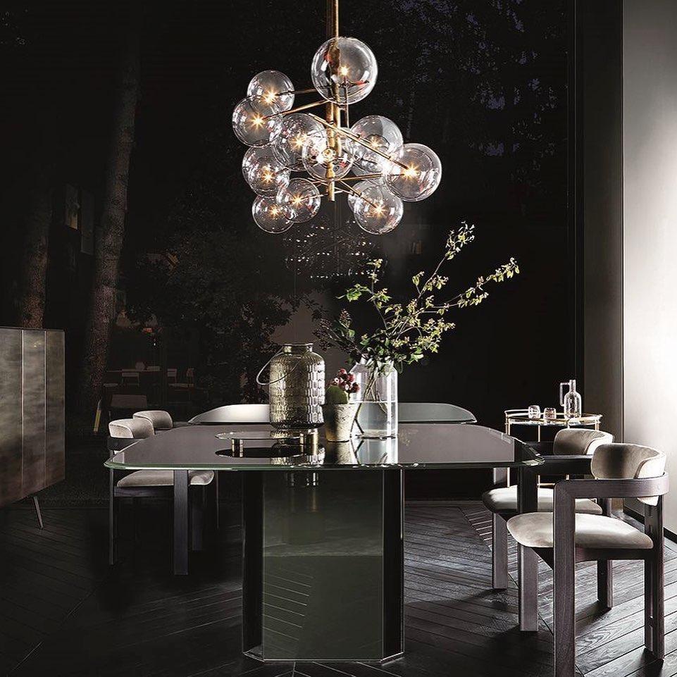 Delsoria Glass Chandelier-Moonnatur
