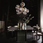 Delsoria Glass Chandelier-Moonnatur