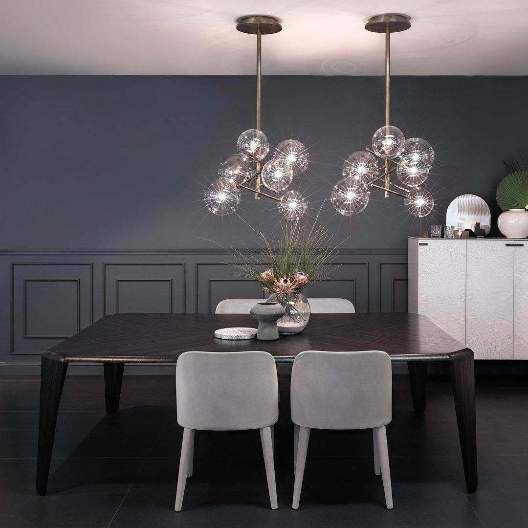 Delsoria Glass Chandelier-Moonnatur