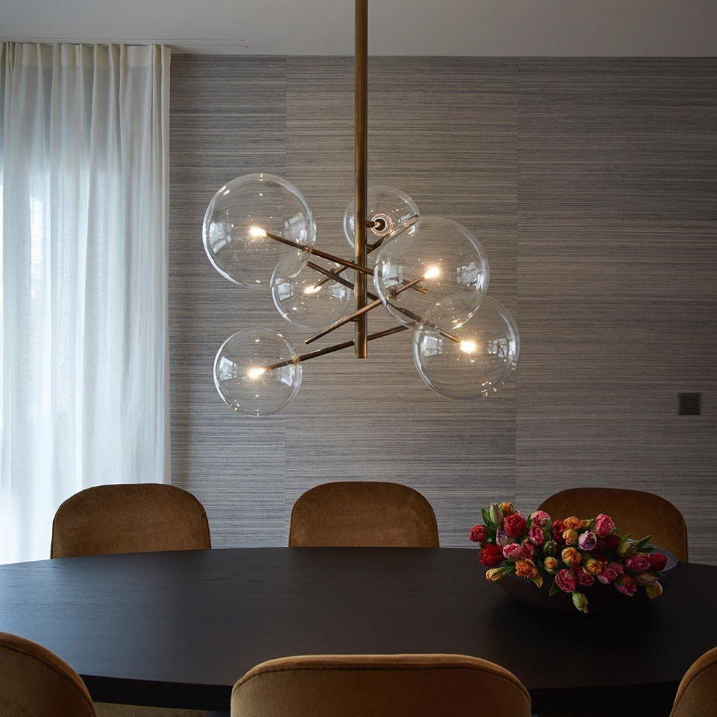 Delsoria Glass Chandelier-Moonnatur