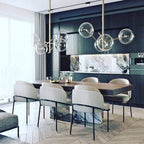 Delsoria Glass Chandelier-Moonnatur