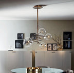 Delsoria Glass Chandelier-Moonnatur