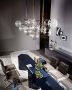 Delsoria Glass Chandelier-Moonnatur