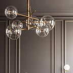 Delsoria Glass Chandelier-Moonnatur