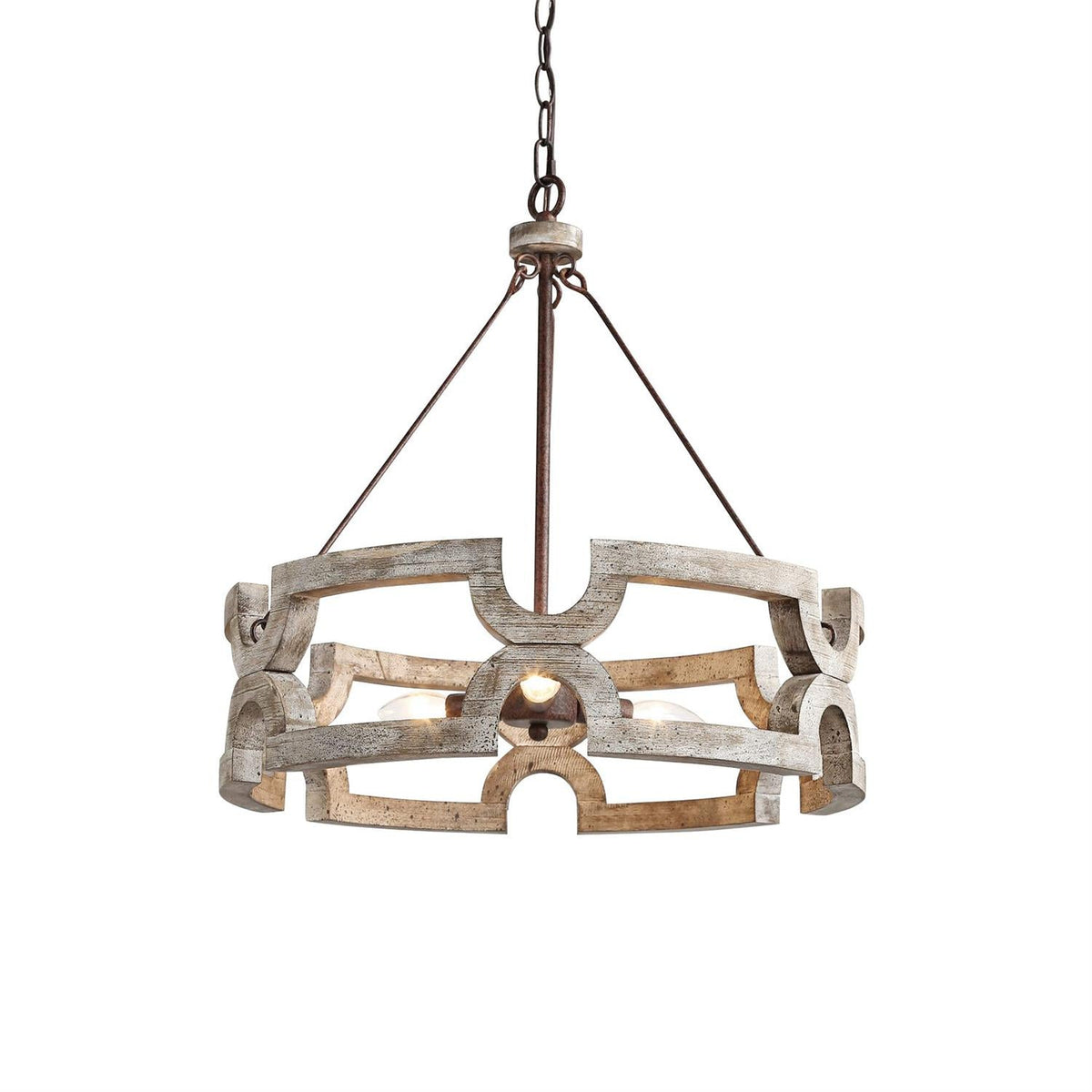 Ulvenenna Wood Chandelier-Moonnatur