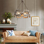 Ulvenenna Wood Chandelier-Moonnatur