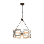 Ulvenenna Wood Chandelier-Moonnatur
