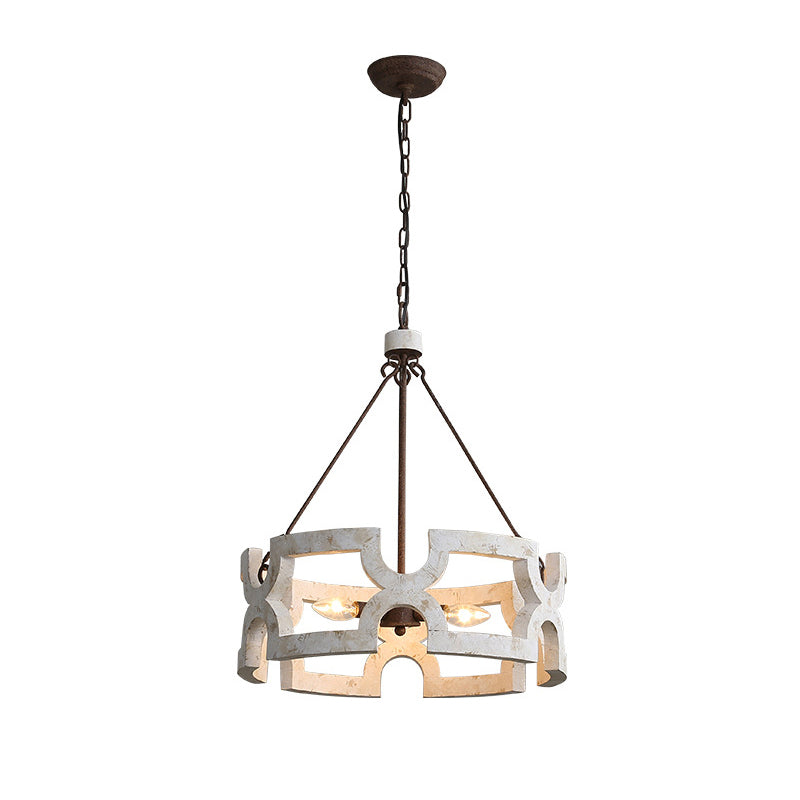 Ulvenenna Wood Chandelier-Moonnatur