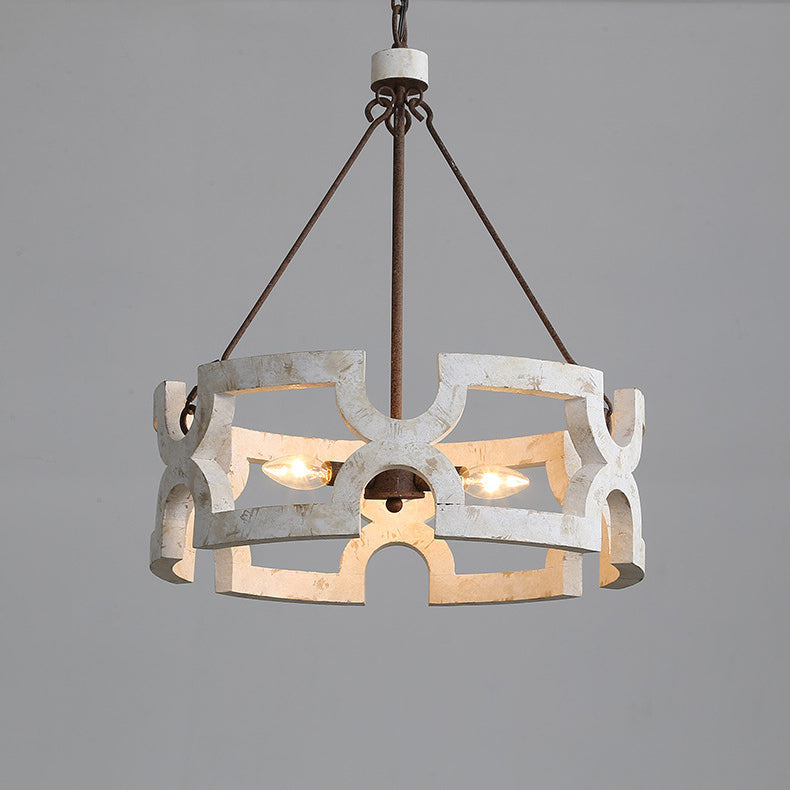 Ulvenenna Wood Chandelier-Moonnatur