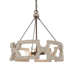 Ulvenenna Wood Chandelier-Moonnatur