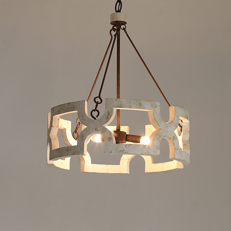 Ulvenenna Wood Chandelier-Moonnatur