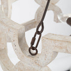 Ulvenenna Wood Chandelier-Moonnatur