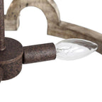 Ulvenenna Wood Chandelier-Moonnatur
