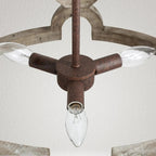 Ulvenenna Wood Chandelier-Moonnatur