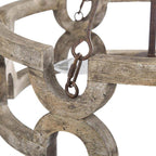 Ulvenenna Wood Chandelier-Moonnatur