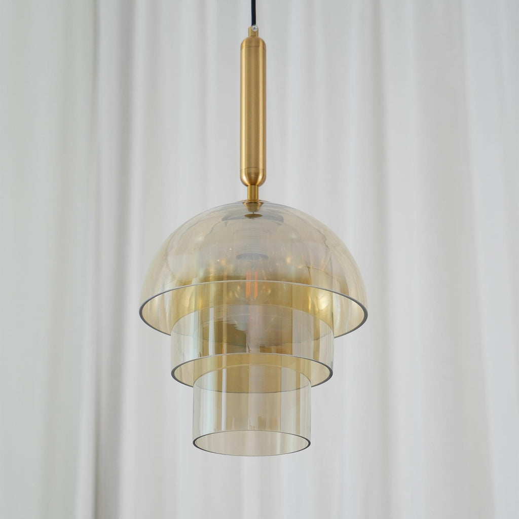 Ambravale Glass Pendant Light-Moonnatur